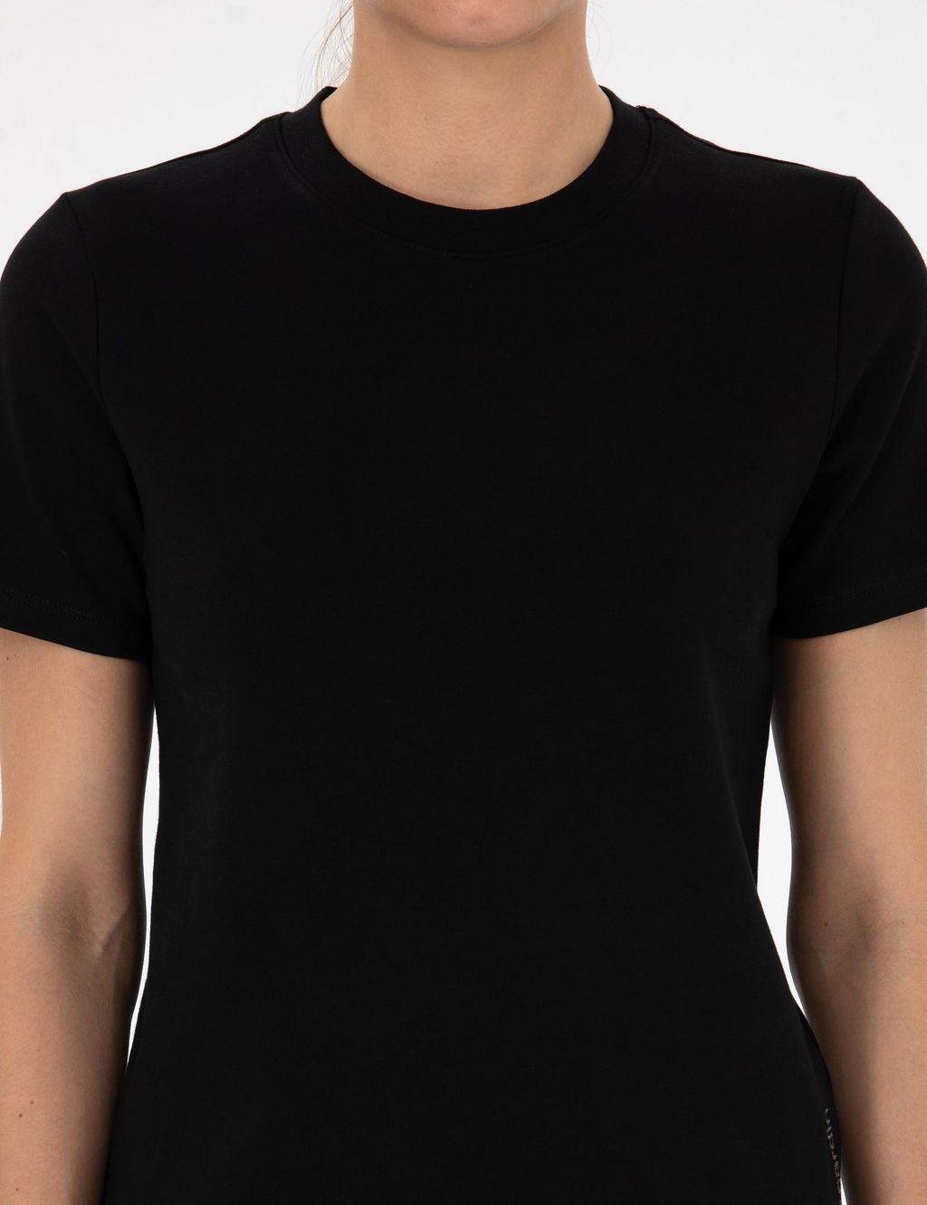 Siyah Regular Fit Basic Ti__rt - Pierre cardin фото 6