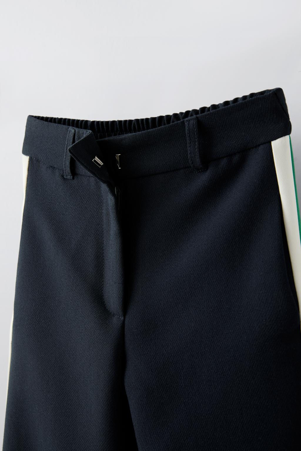 TROUSERS WITH SIDE TAPING - Zara фото 8