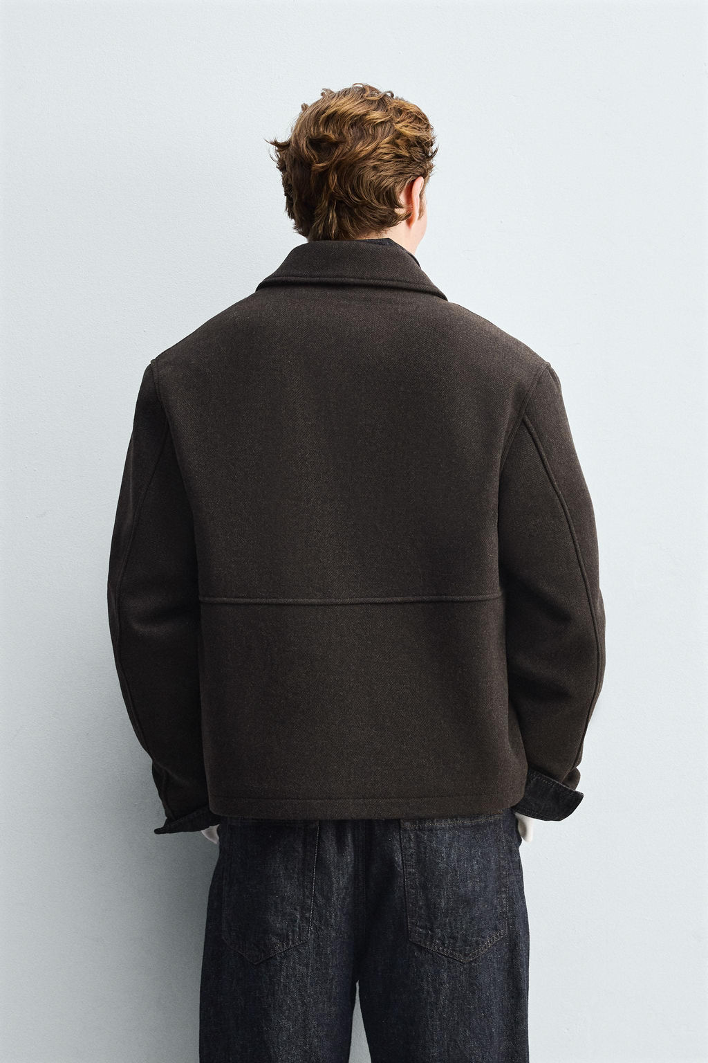 TEXTURED ZIP-UP JACKET - Zara фото 3