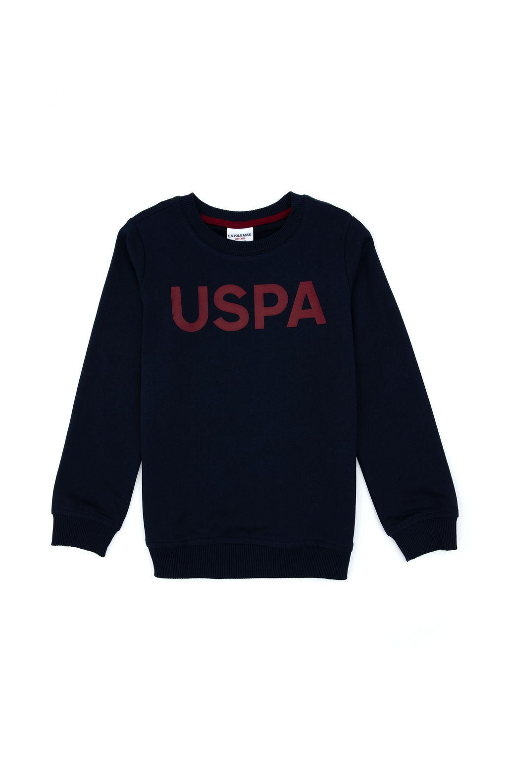 Erkek _ocuk Lacivert Basic Bisiklet Yaka Sweatshirt Sepette S_rpriz _ndirim