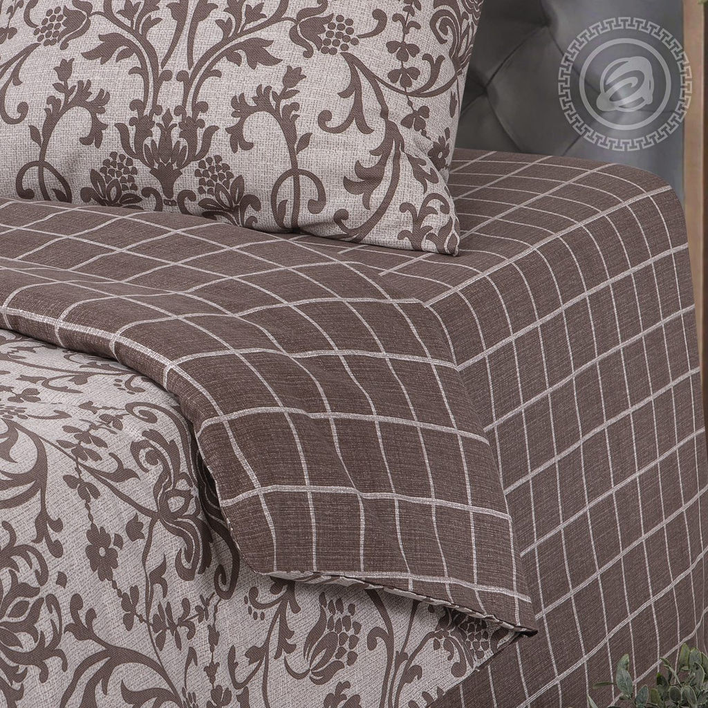 Постельное бельё Шик (бязь премиум) 1,5 сп./Пододеяльник: 1 шт. - 215*143; Простыня: 1 шт. - 220*150; Наволочка: 2 шт. - 70*70; Премиум - Артпостель фото 4