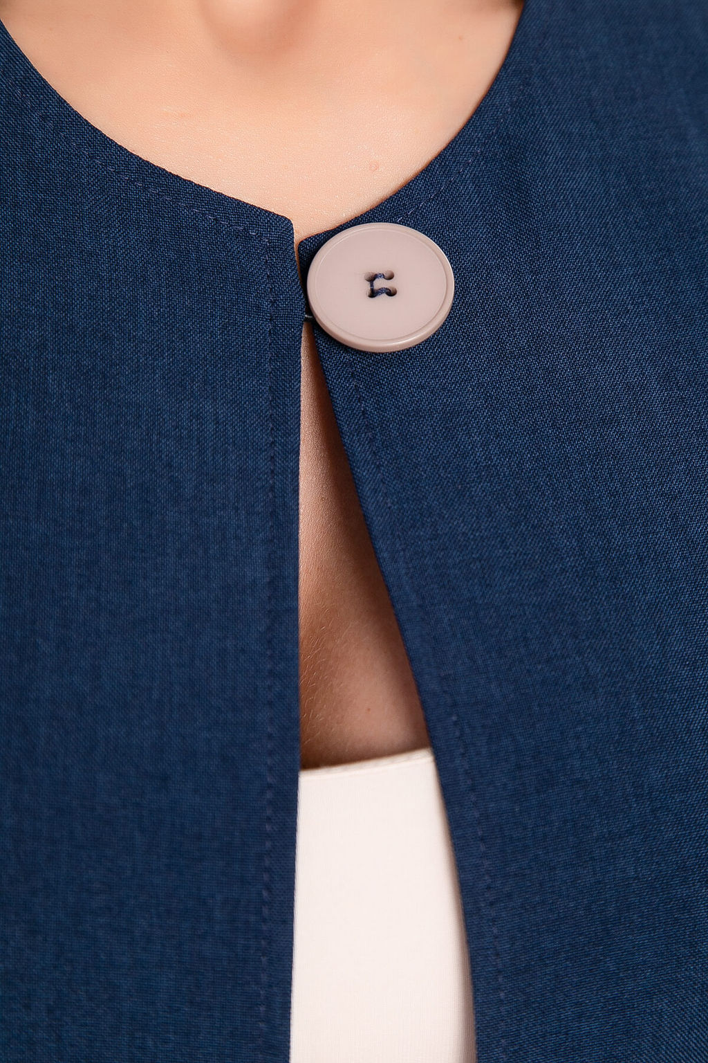 Жакет Паулита (синий) Б8764 - Lt collection фото 7