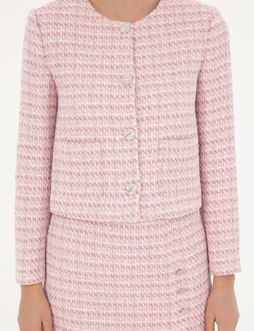 Pembe T_vit Crop Ceket - Pierre cardin фото 6