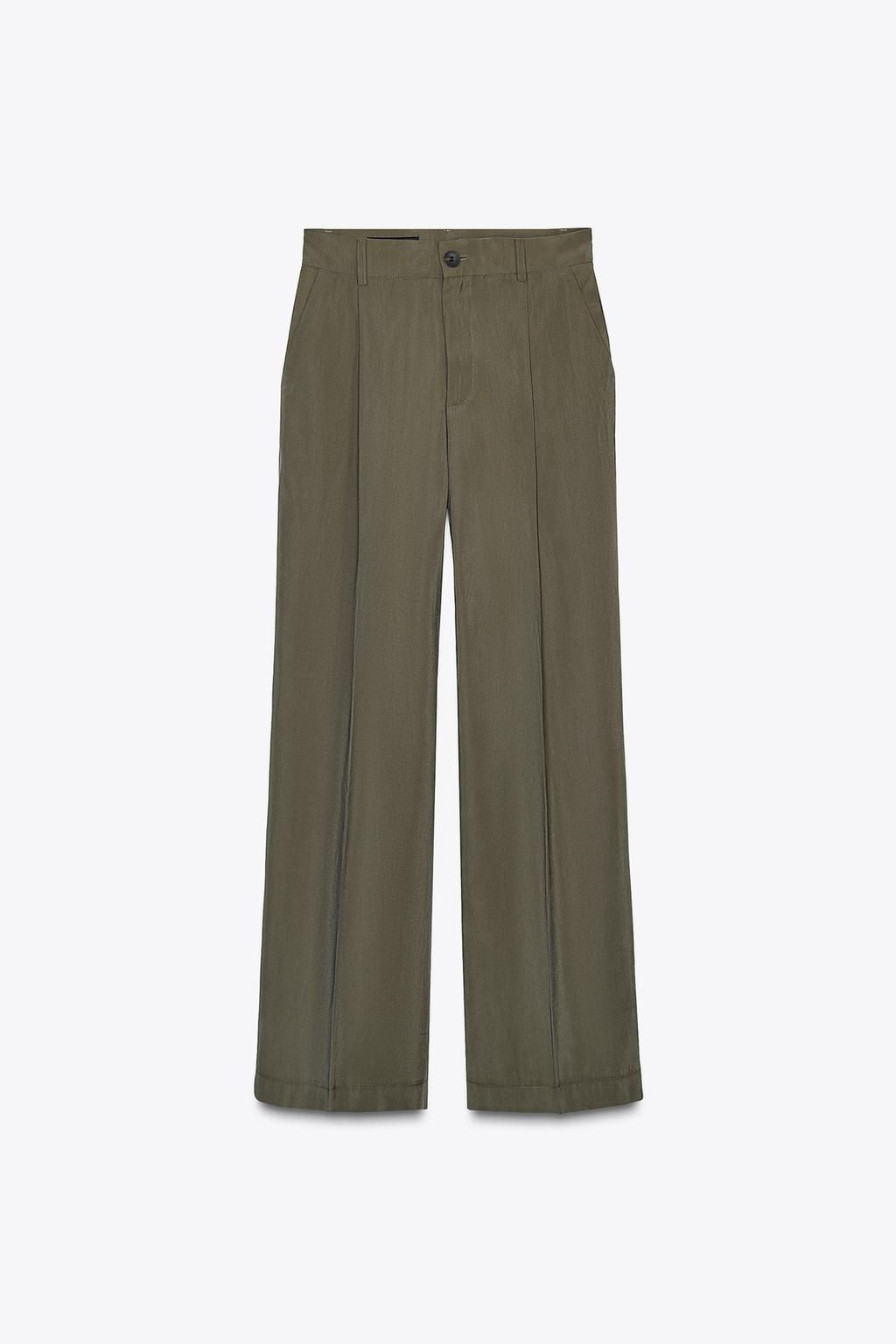 FLOWING DARTED TROUSERS - Zara фото 6