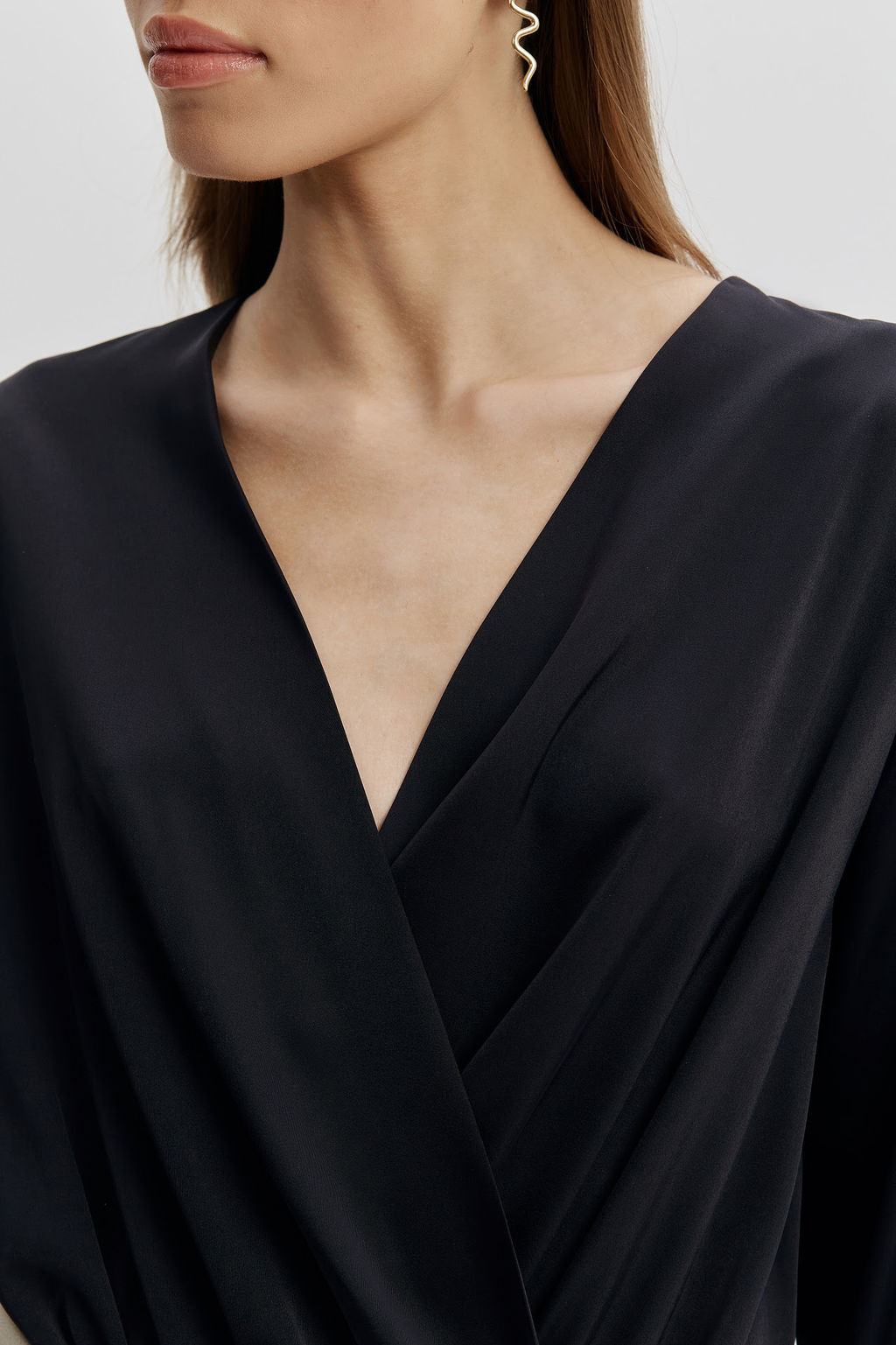 Боди на запах из атласа - Mollis фото 3