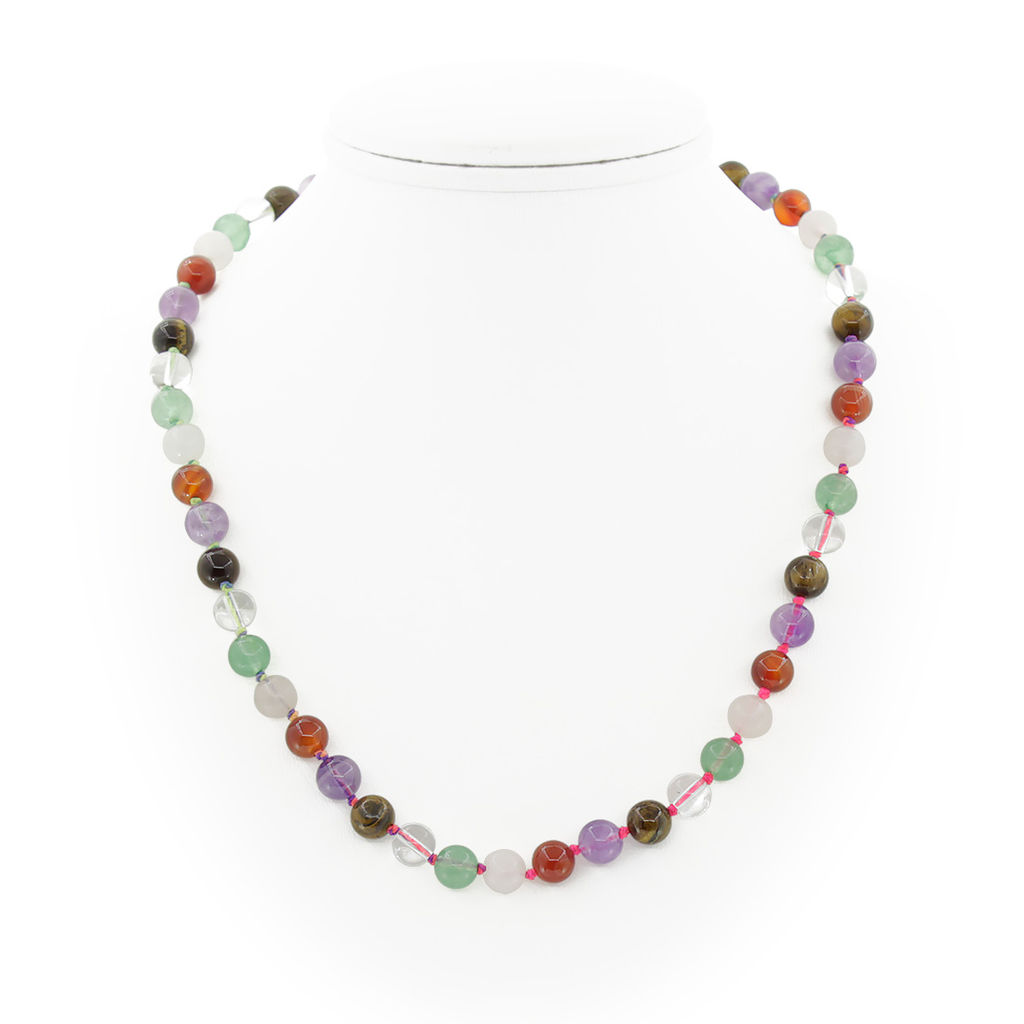 Самоцветы 8мм, Классика бусы длиной 50см