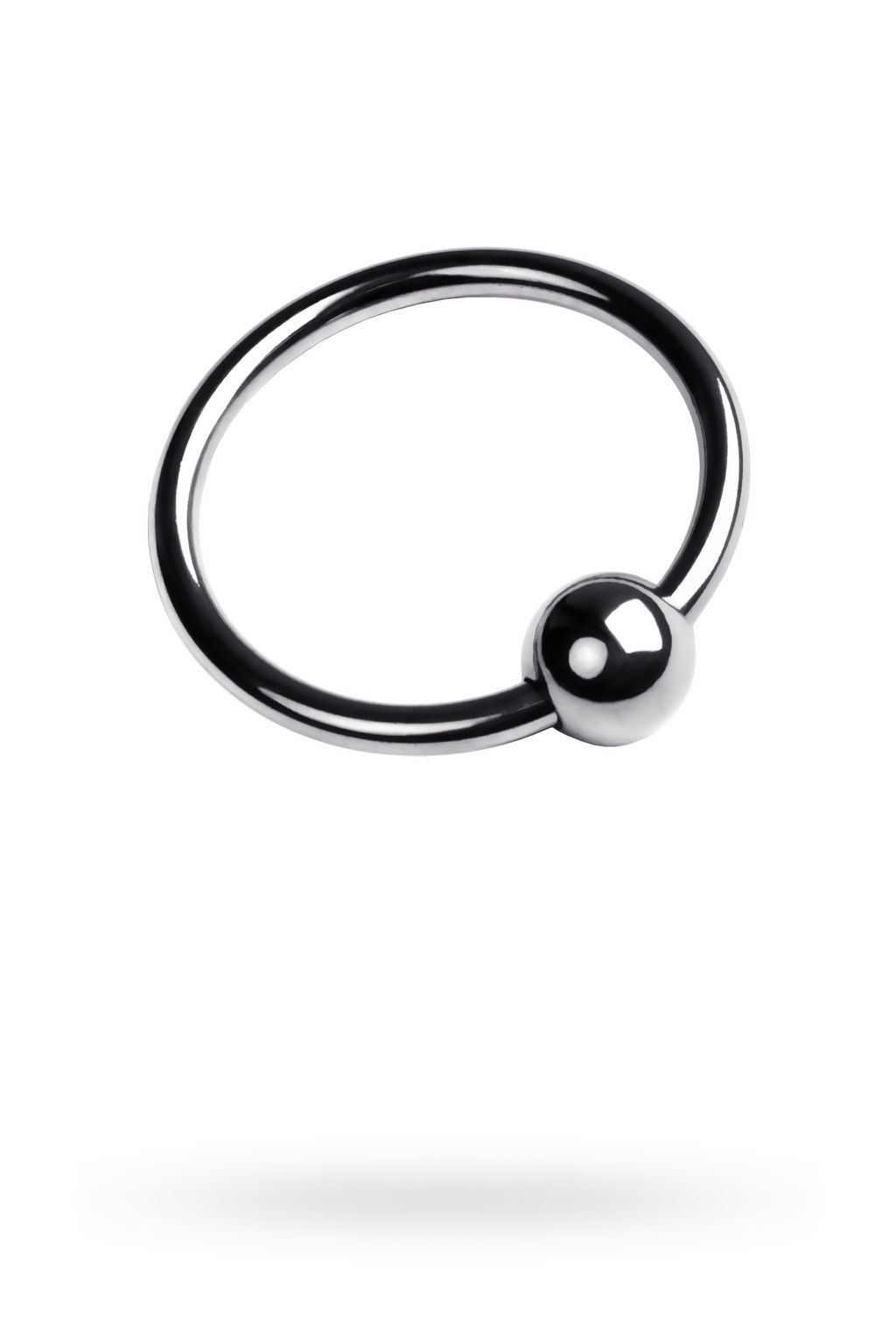 Кольцо под головку пениса Metal by TOYFA, серебряное, 3 см