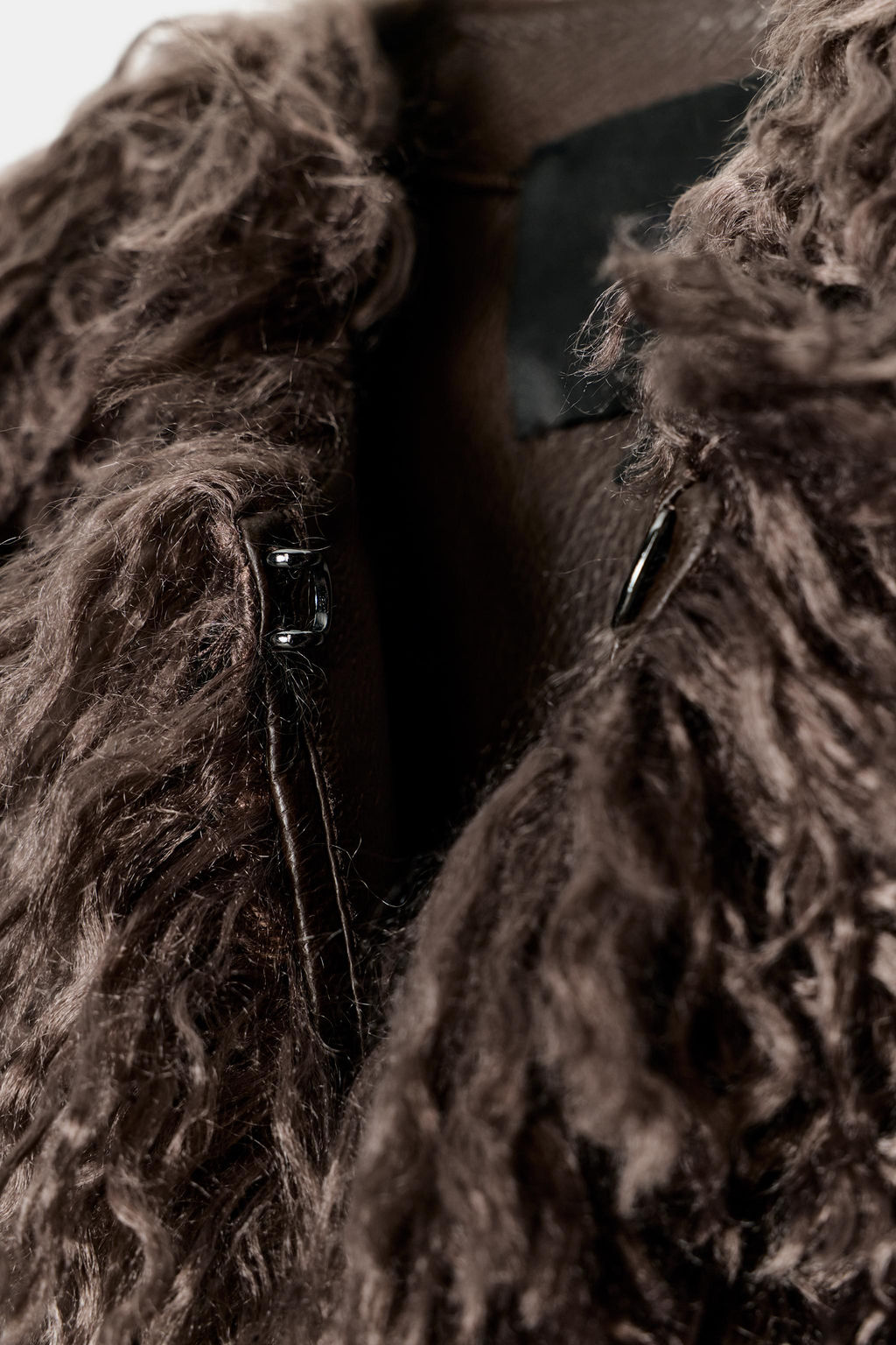 FAUX FUR COAT ZW COLLECTION - Zara фото 5