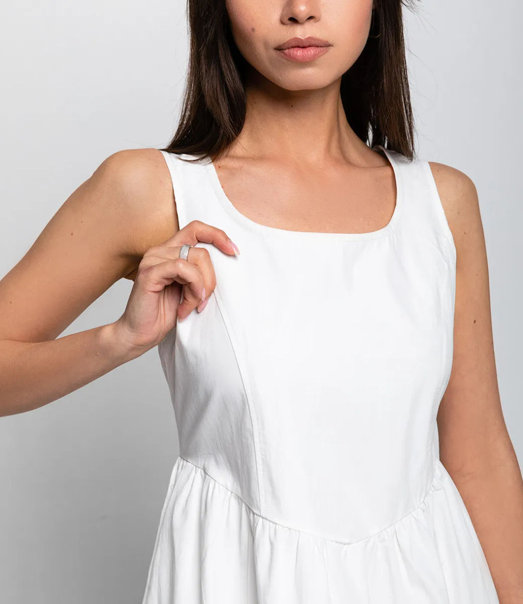 Платье #КТ6175, белый