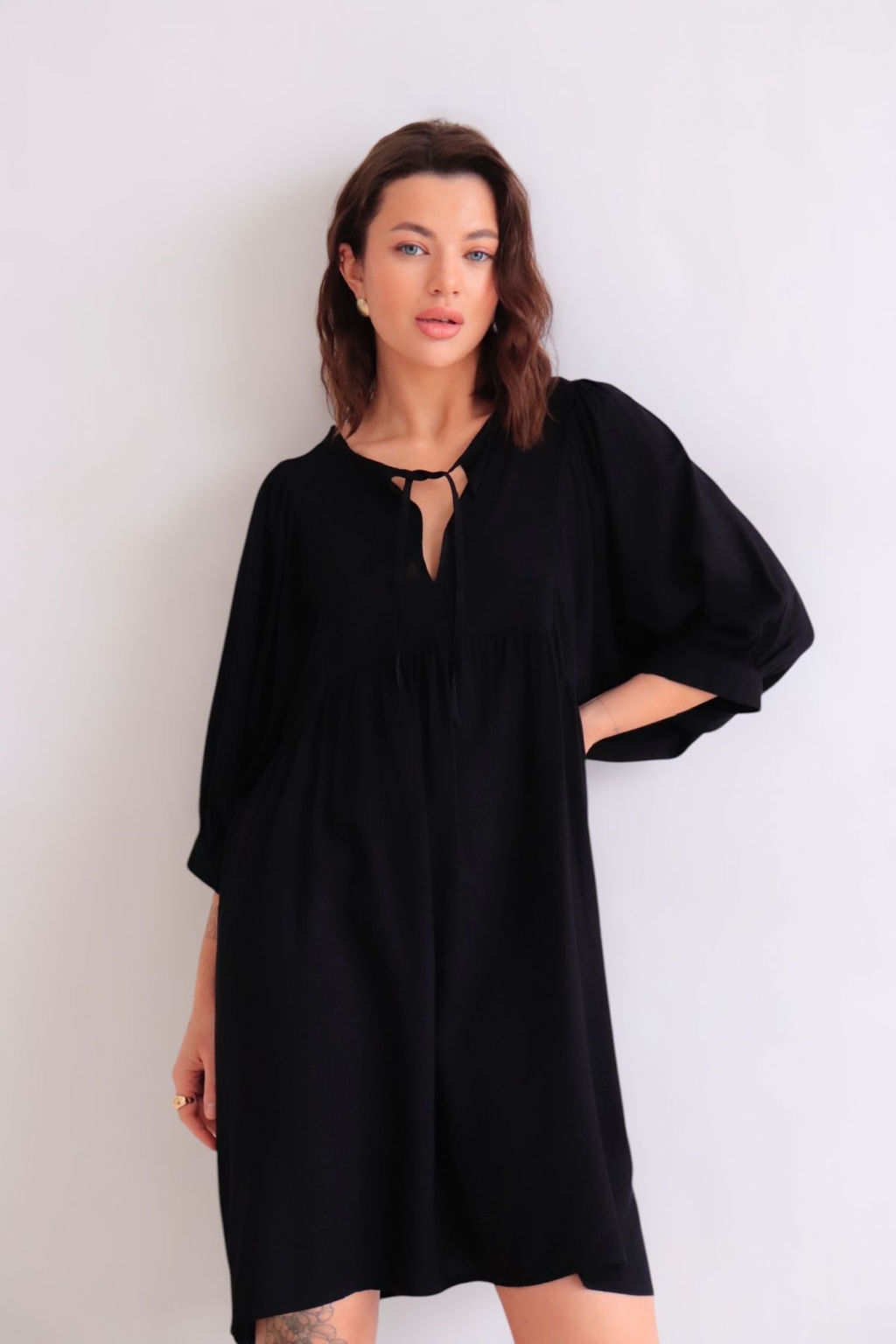 Martichelli Платье чёрное фото 9