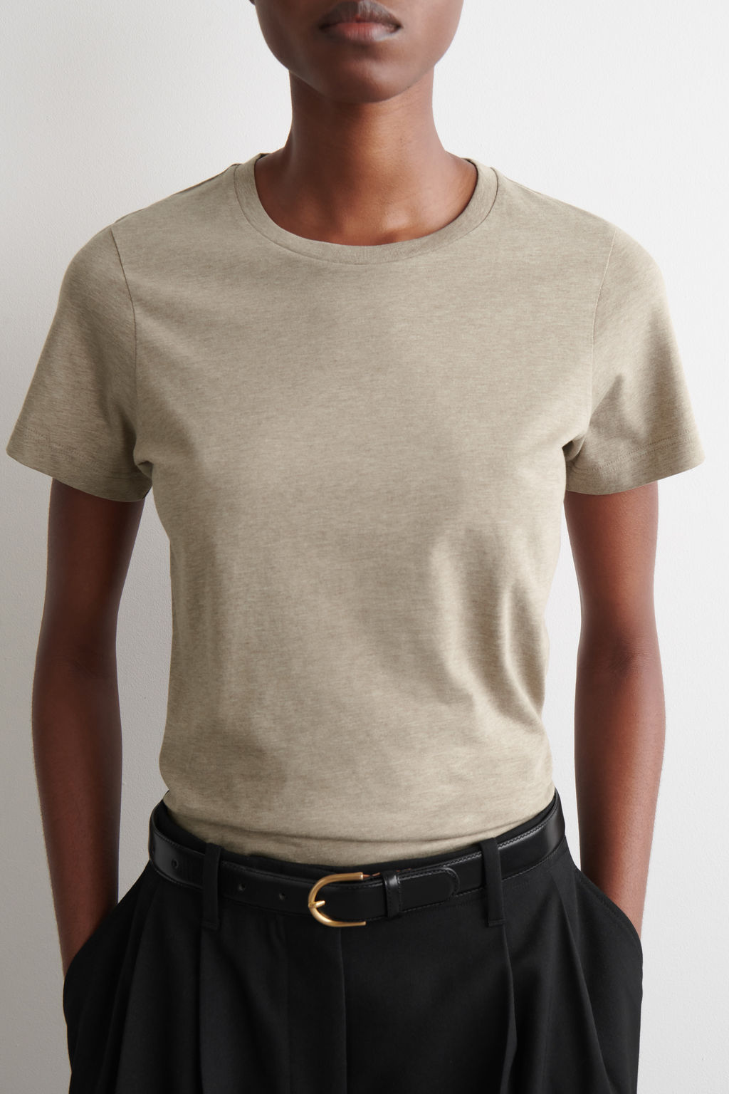 CAMISETA DE ALGOD?N DE CUELLO REDONDO - H&m фото 9