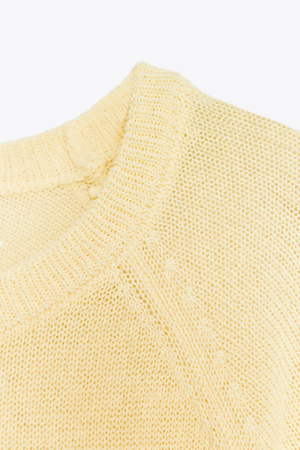 KNIT SWEATER WITH LOOSE-FIT SLEEVES - Zara фото 8