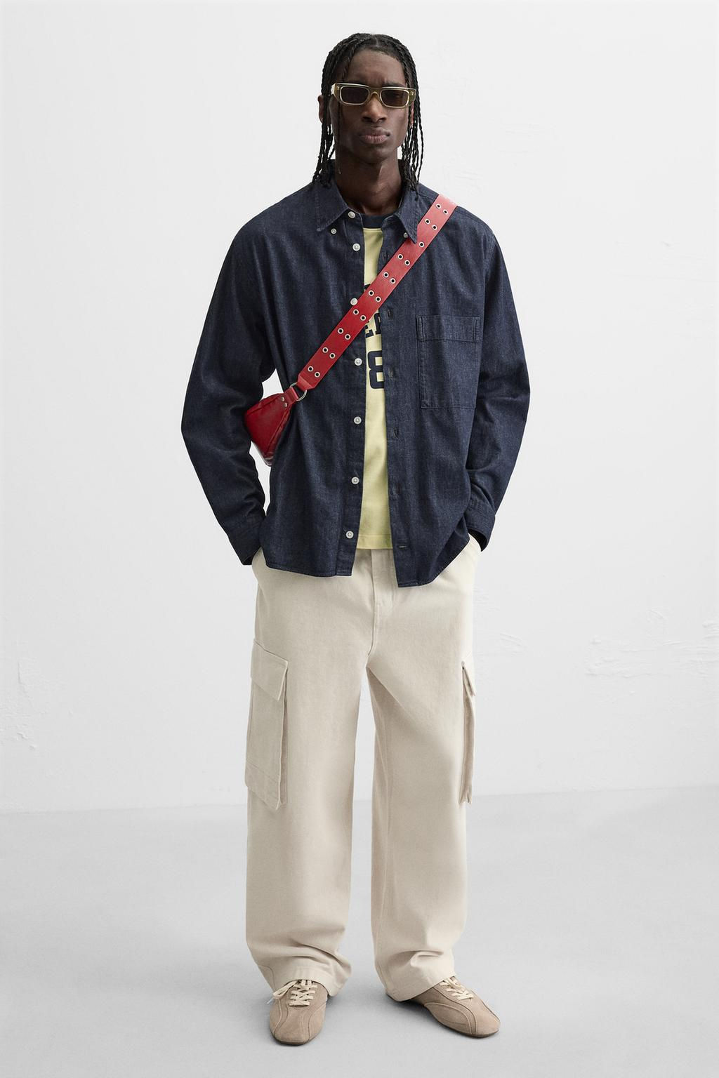 OVAL MESSENGER BAG - Zara фото 2