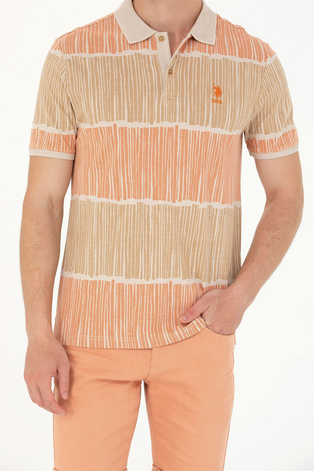 Мужская футболка с плиткой - U.s. polo assn фото 13