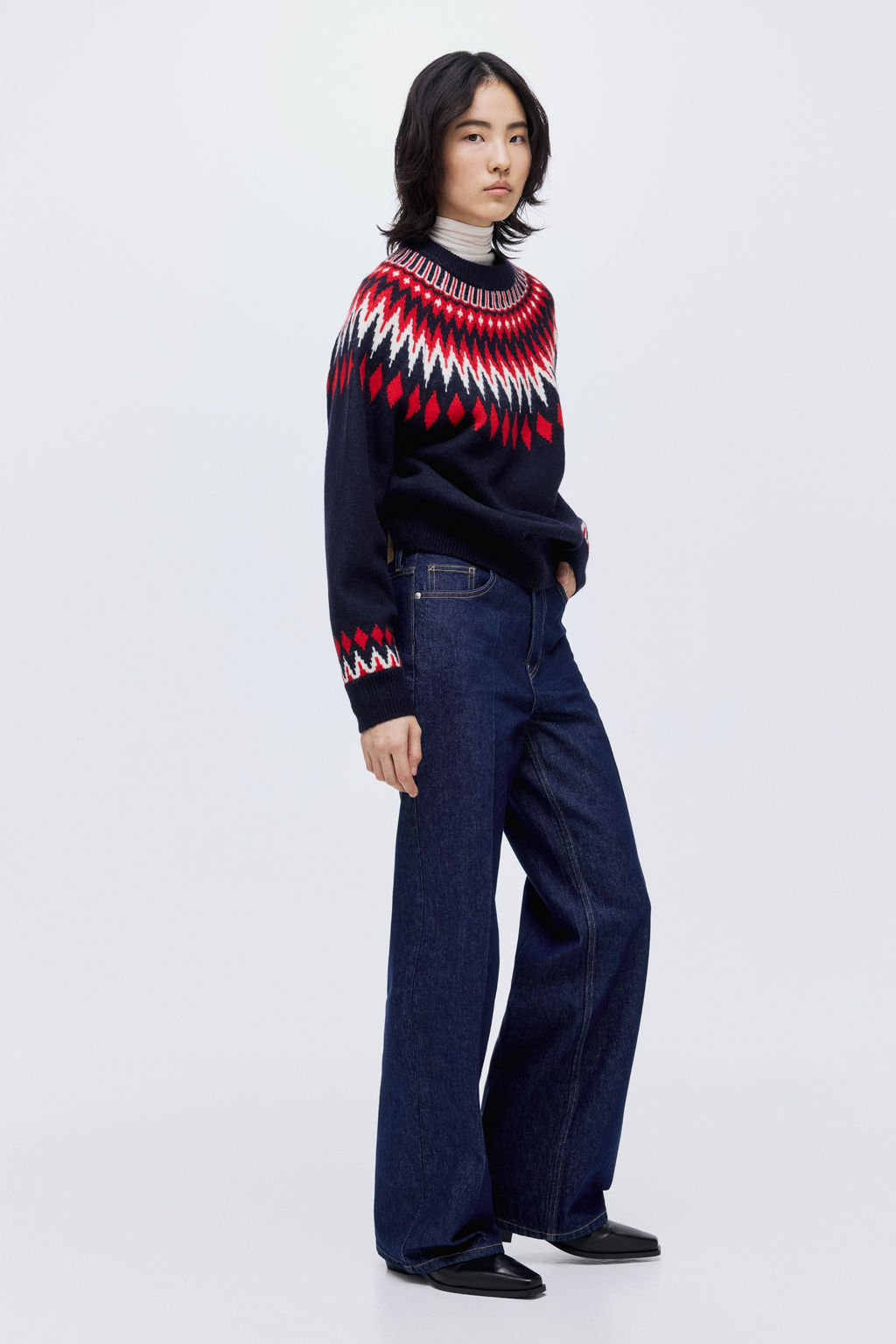 Jersey en punto jacquard - H&m фото 6
