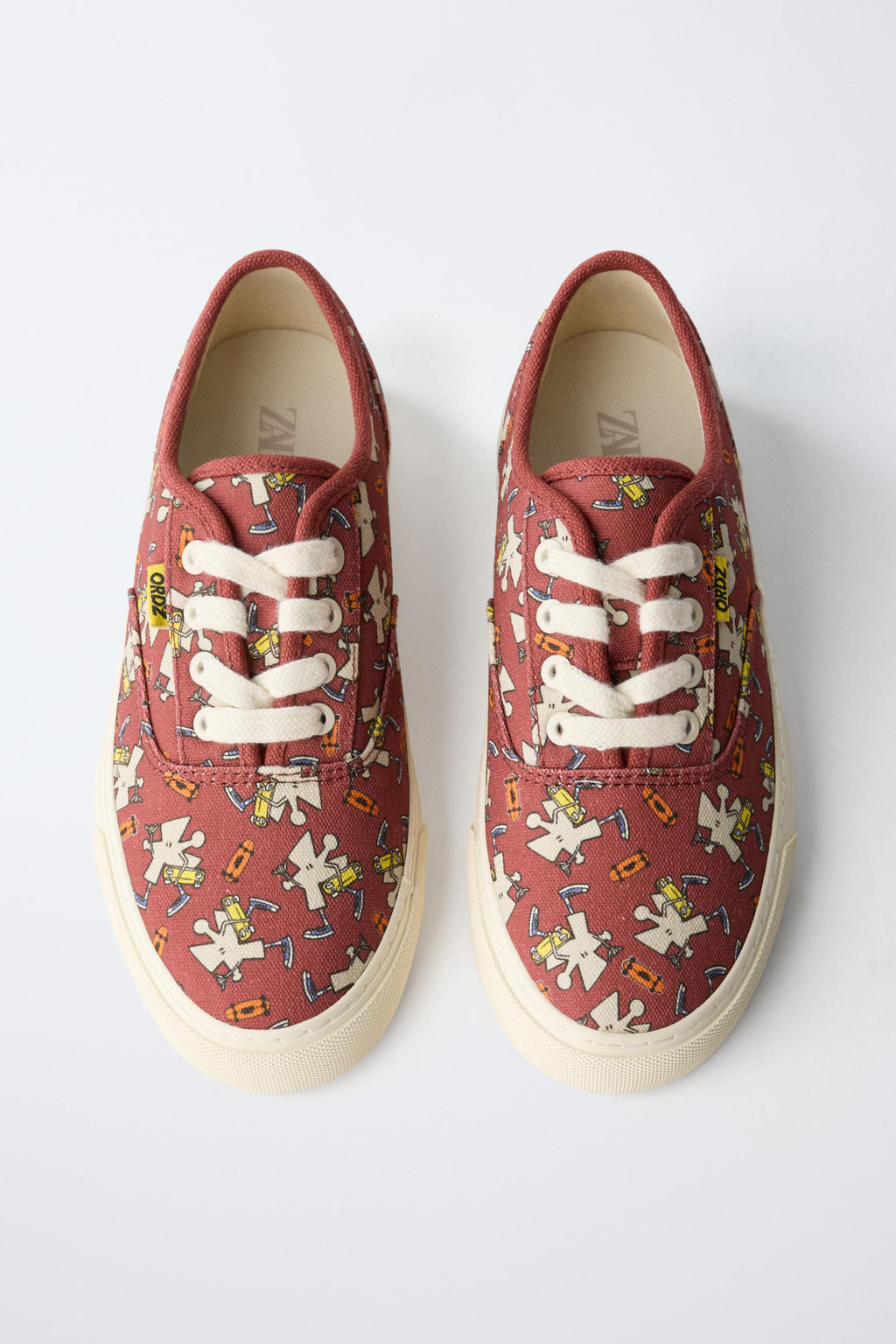 BAMBA CORDONES / Rojo - Zara фото 5