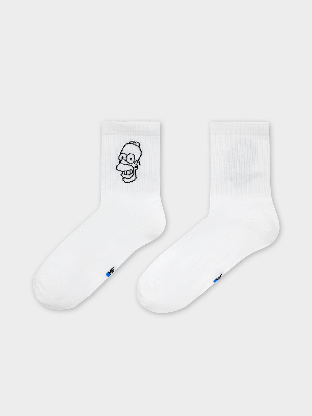 Цена за 5 пар! Носки мужские белые - Mark formelle фото 6