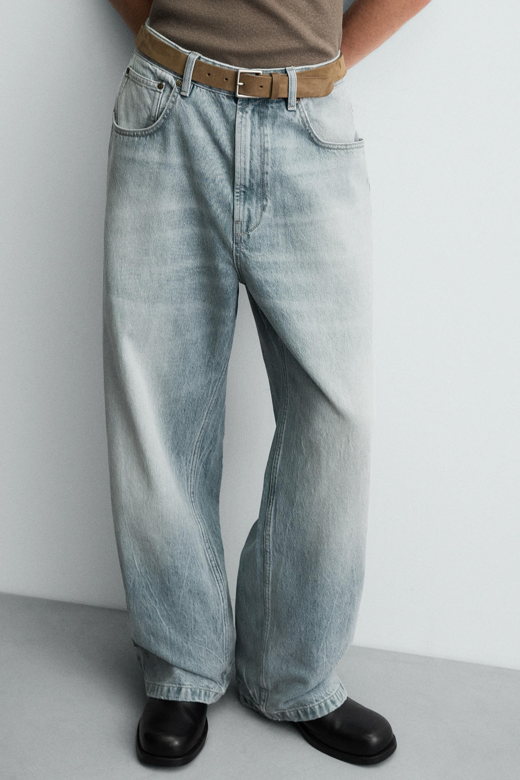 BAGGY FIT JEANS - Zara фото 5