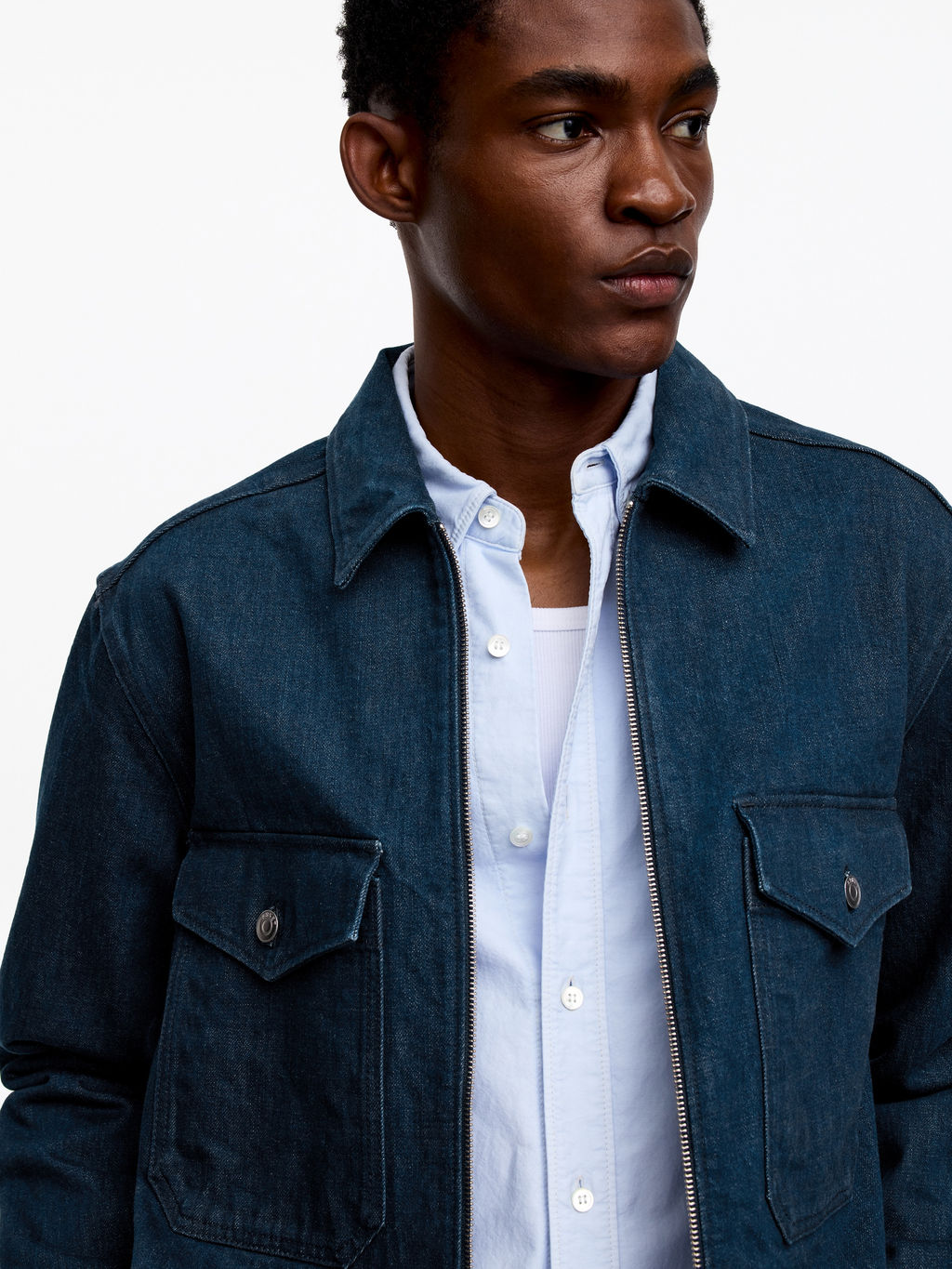 Sobrecamisa denim - H&m фото 3