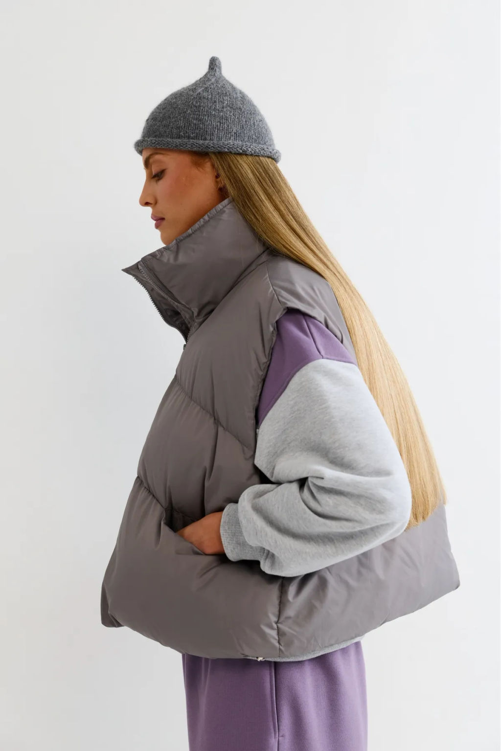 Жилет Dark Grey - Erist store фото 5