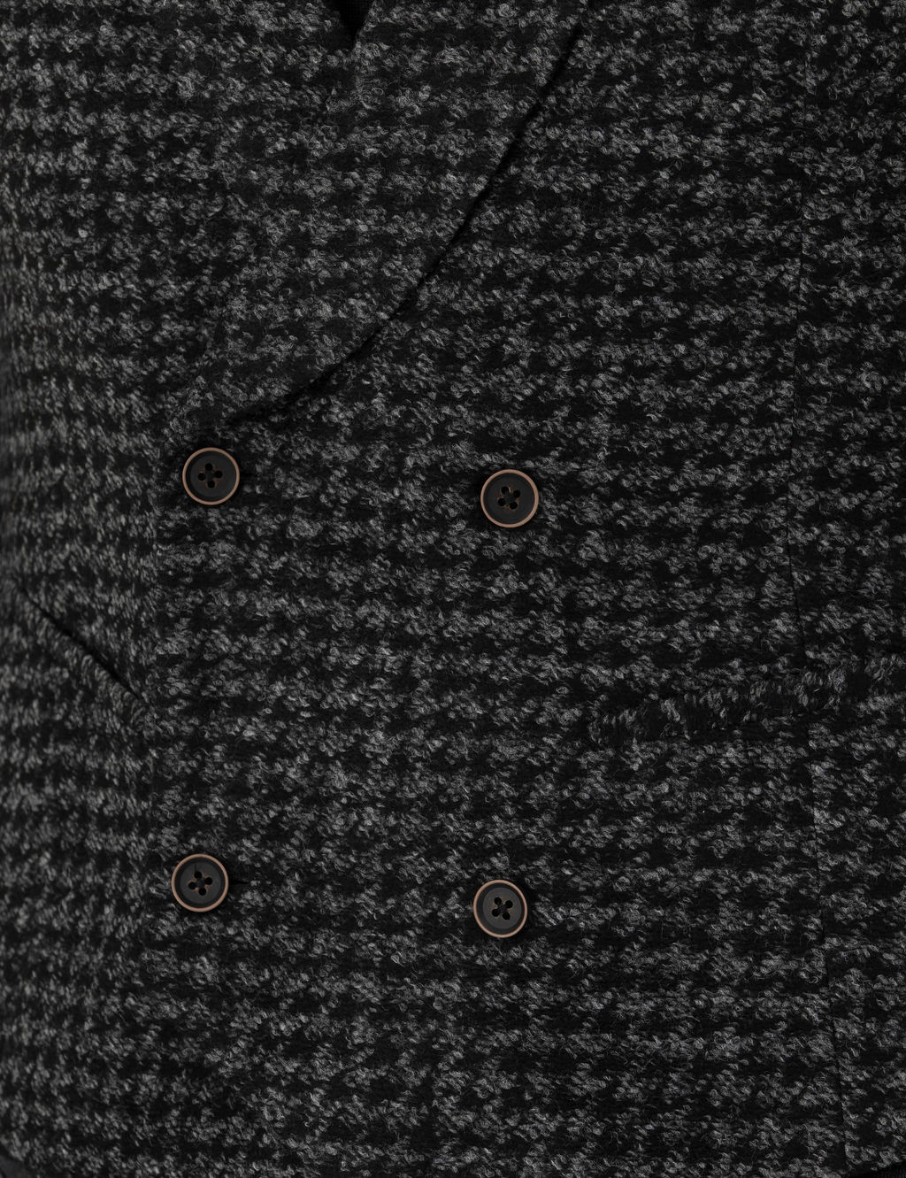 Спортивный жилет приталенного кроя из смесовой шерсти антрацитового цвета - Cacharel фото 7