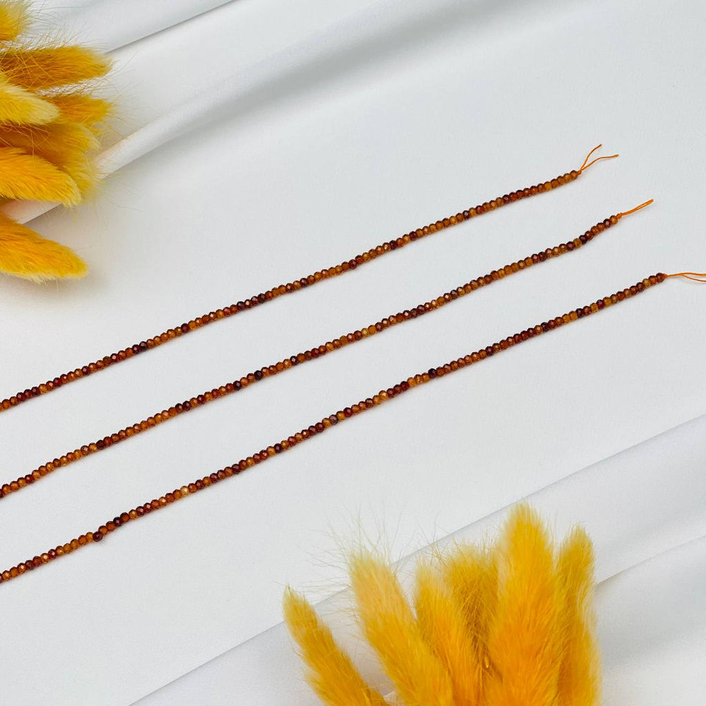 Бусины для украшений из Граната "Спессартин"