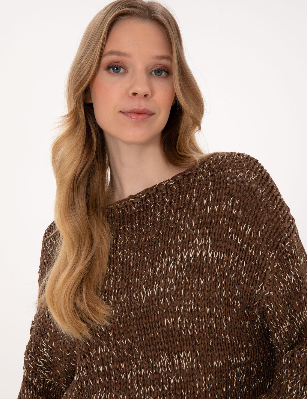 Kahverengi Comfort Fit Kazak - Pierre cardin фото 2