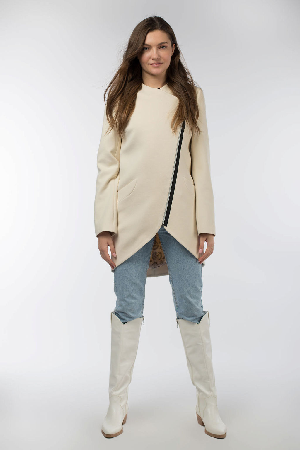 Пальто женское демисезонное - El podio фото 3