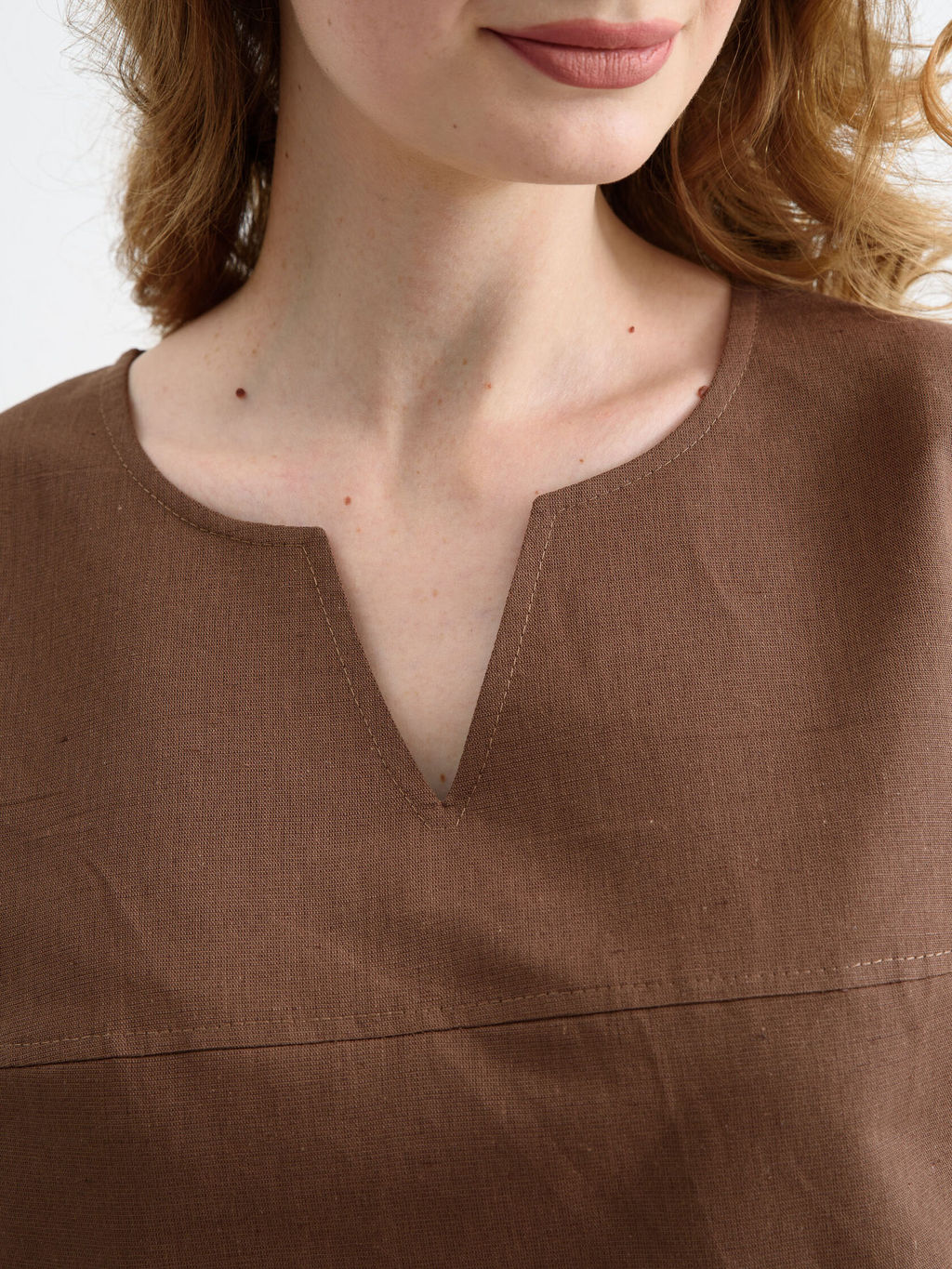 Платье Хлопок 70%, Лен 30%  Вологда - Оптима фото 6