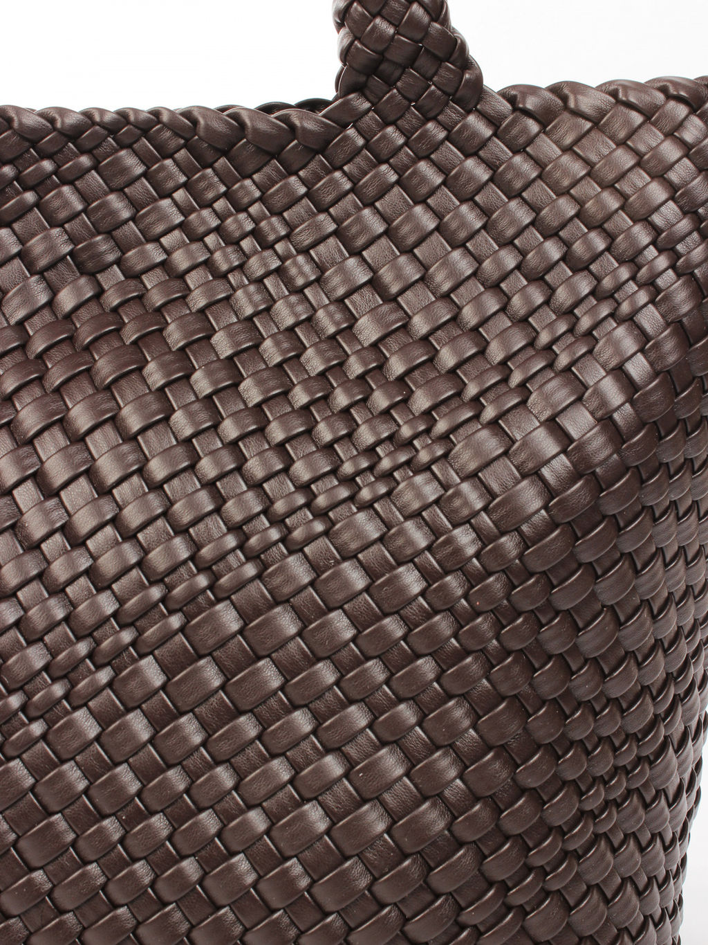 LACCOMA сумка СУ1033-темно-коричневый эко кожа хлопок  фото 3