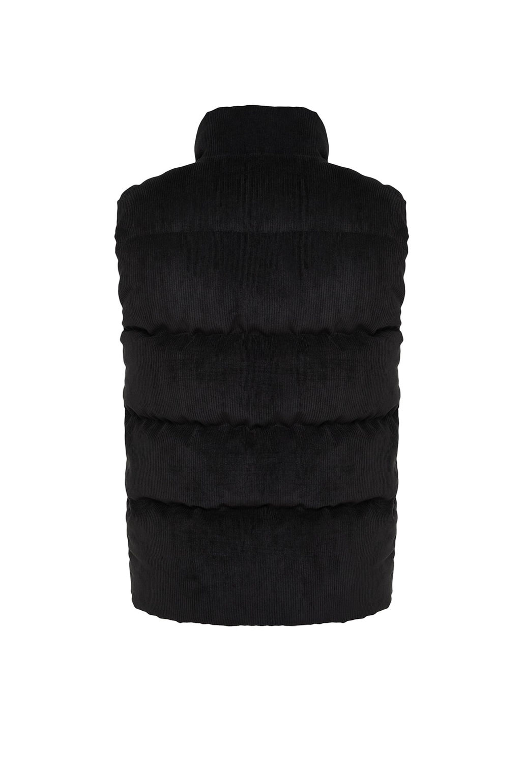 Trendyolmilla Man Siyah Erkek Regular Fit K?sl?k Kadife Yelek TMNAW23YE00013  фото 9