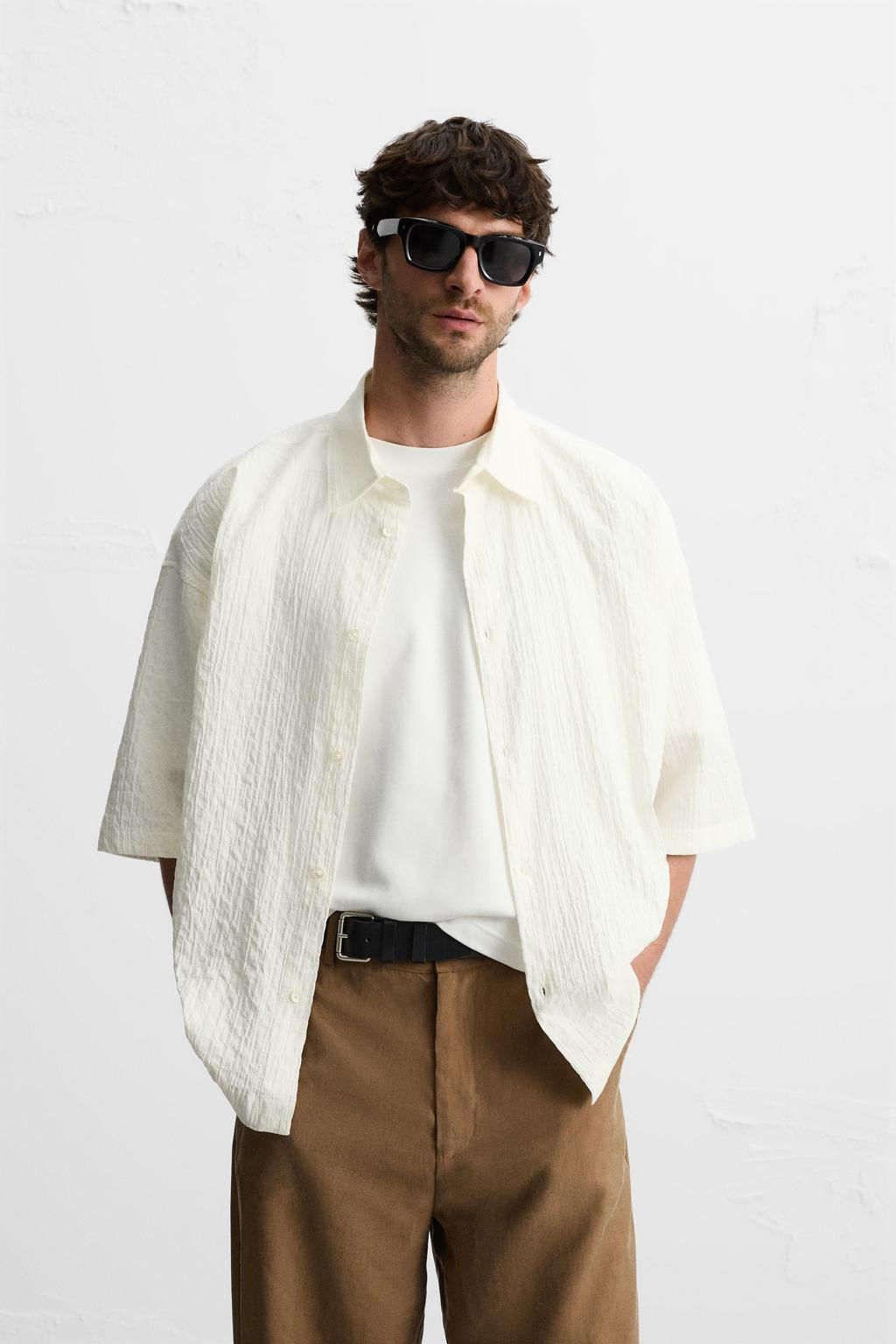 SEERSUCKER SHIRT - Zara фото 2