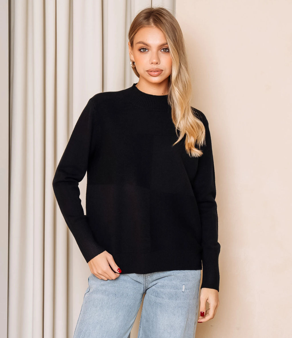 Водолазка #КТ7009 (1), чёрный