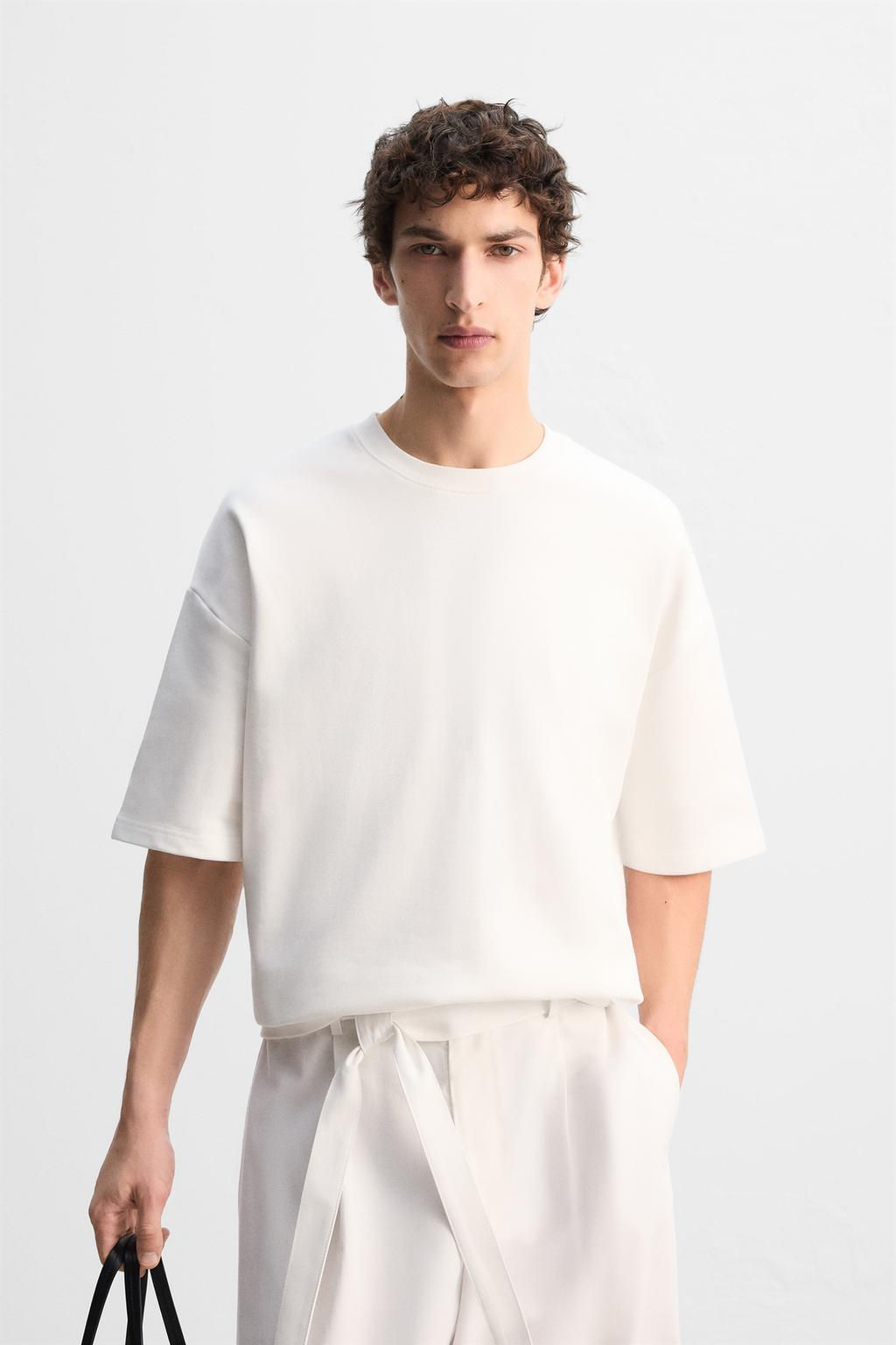 CONTRAST PRINTED SWEATSHIRT - Zara фото 2