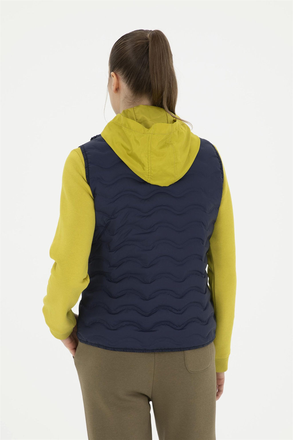 Женский темно-синий жилет Неожиданная скидка в корзине - U.s. polo assn фото 5