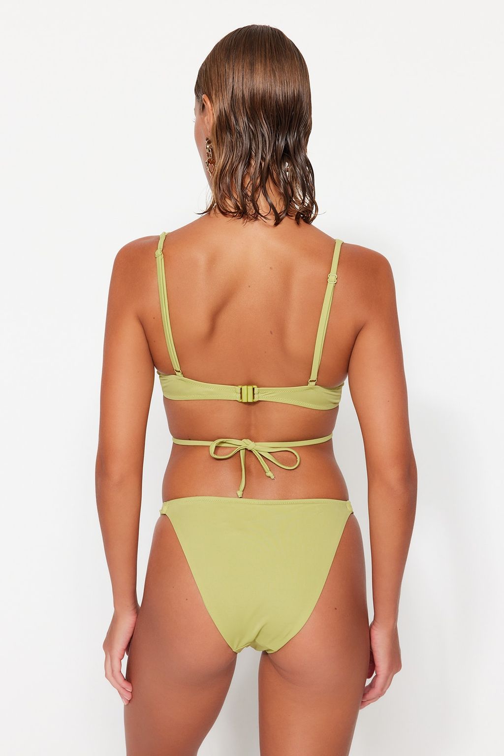 Yesil Aksesuarl? Normal Paca Bikini Alt? TBESS23BA00031 - Trendyolmilla фото 6