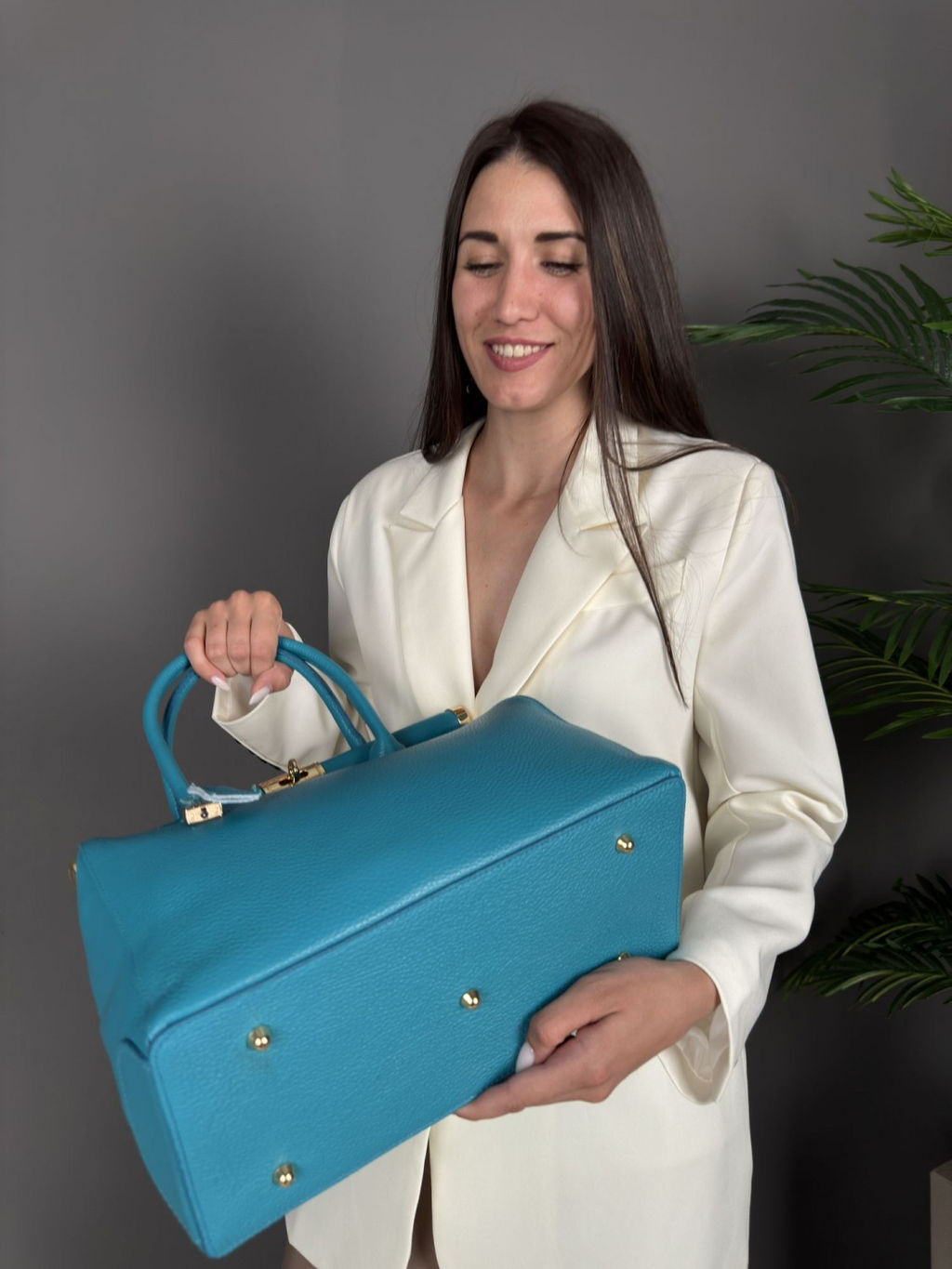 Сумка женская из телячьей кожи