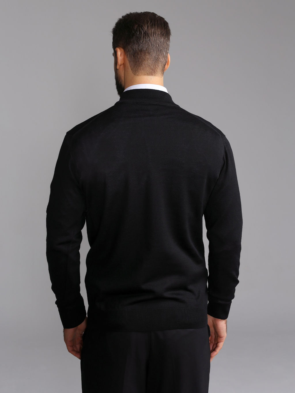 Джемпер мужской GREG G122-AN181018А (черный) фото 2