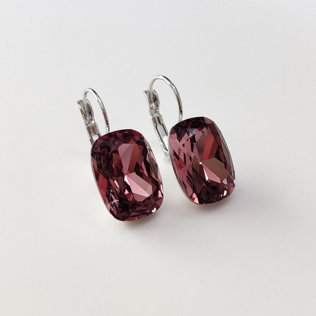 Серьги с чешскими кристаллами