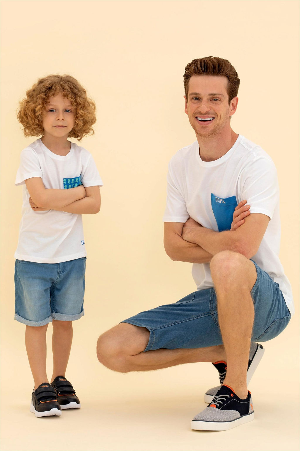 Мужская белая футболка с круглым вырезом Неожиданная скидка в корзине - U.s. polo assn фото 2