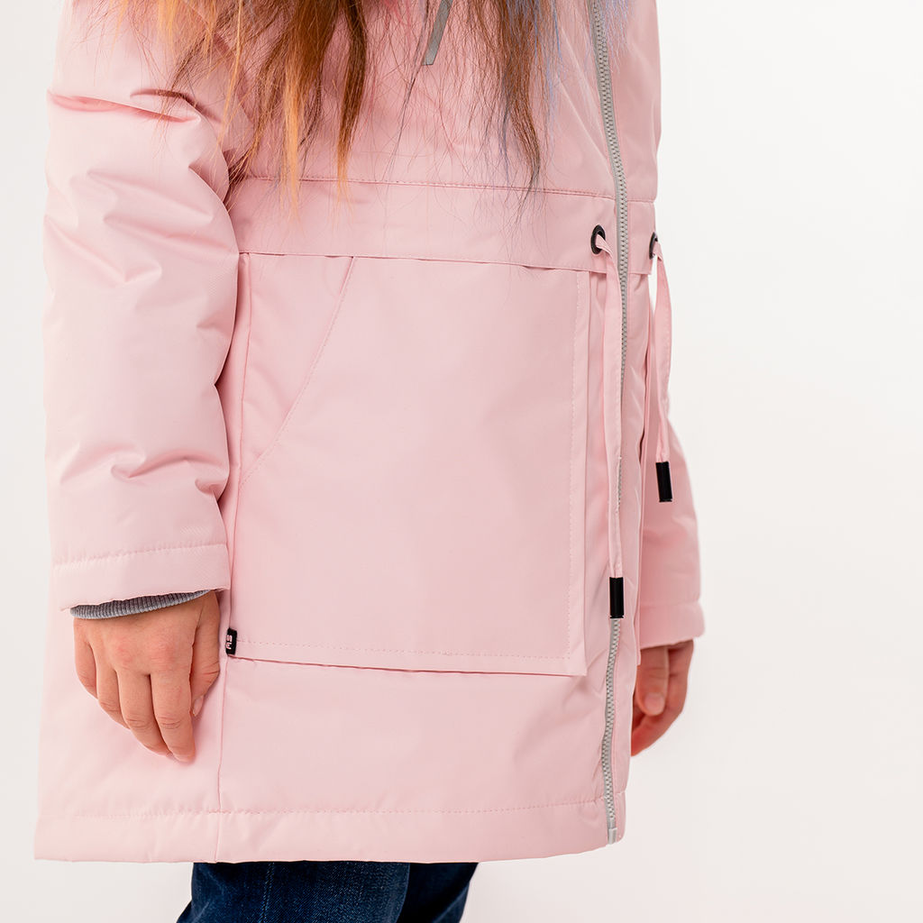 RODOS Куртка для девочки мембрана демисезон М-273 Голубой  фото 15