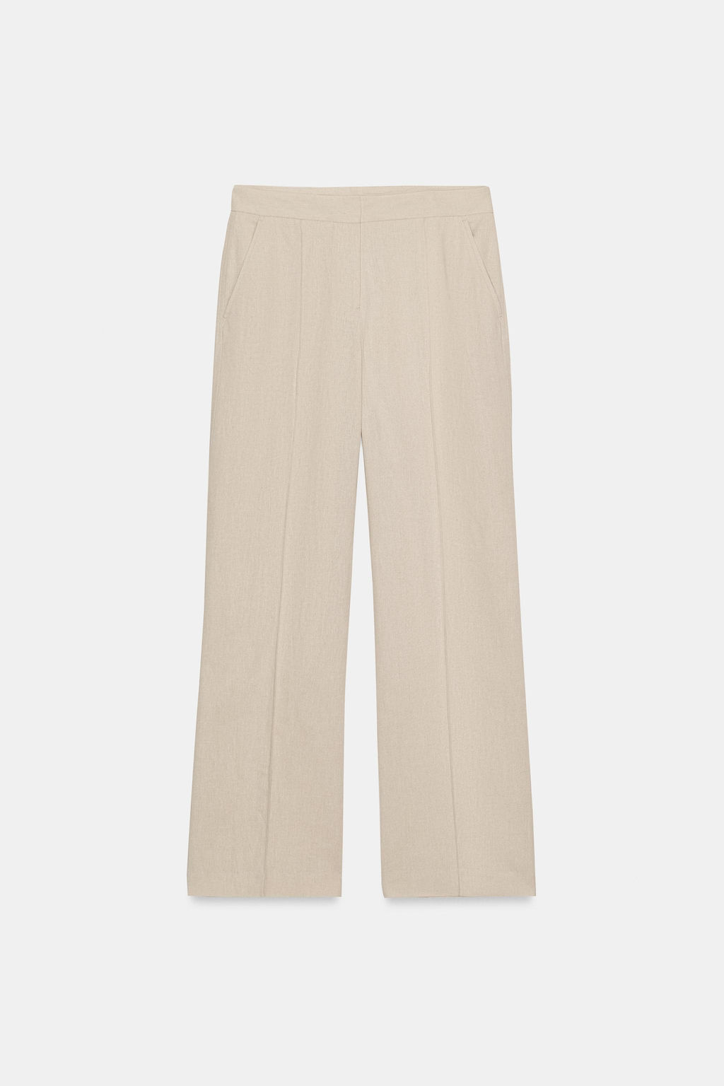 PANTAL?N SAFARI CON LINO / Beige claro - Zara фото 7