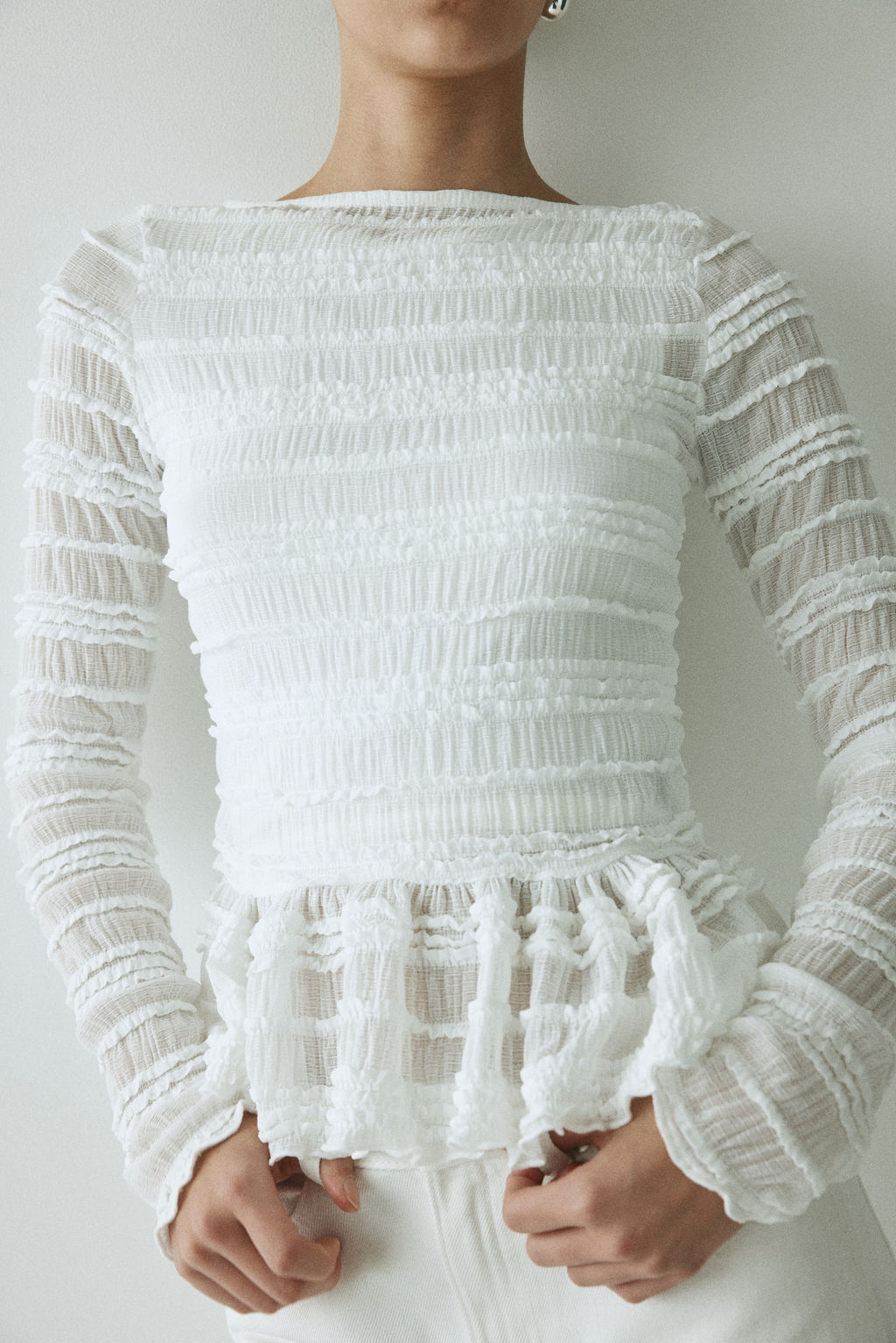 Top fruncido - H&m фото 4