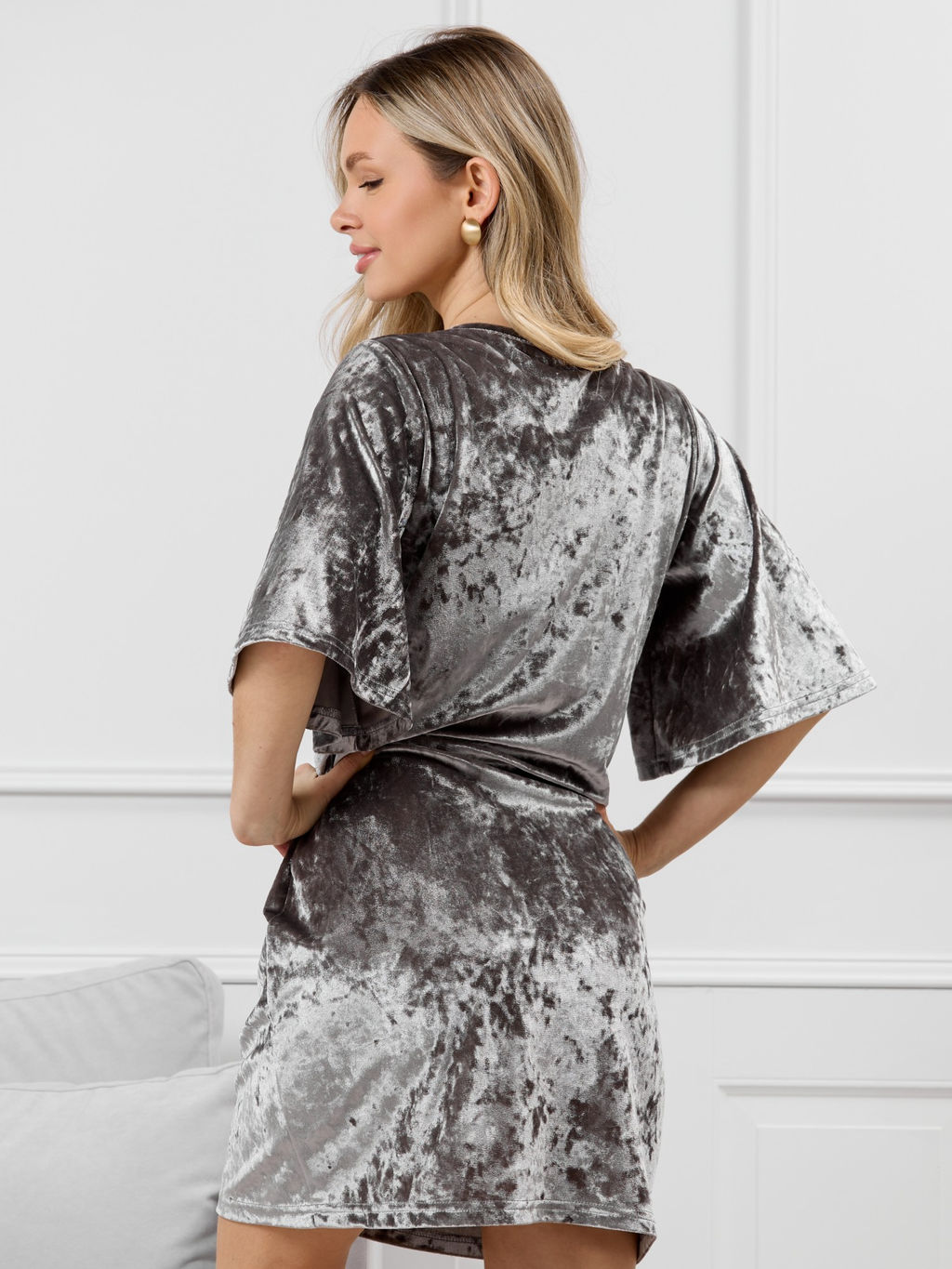 Туника Мерцание-1 из велюра стрейч с мраморным эффектом VIOTEX - Виотекс фото 24