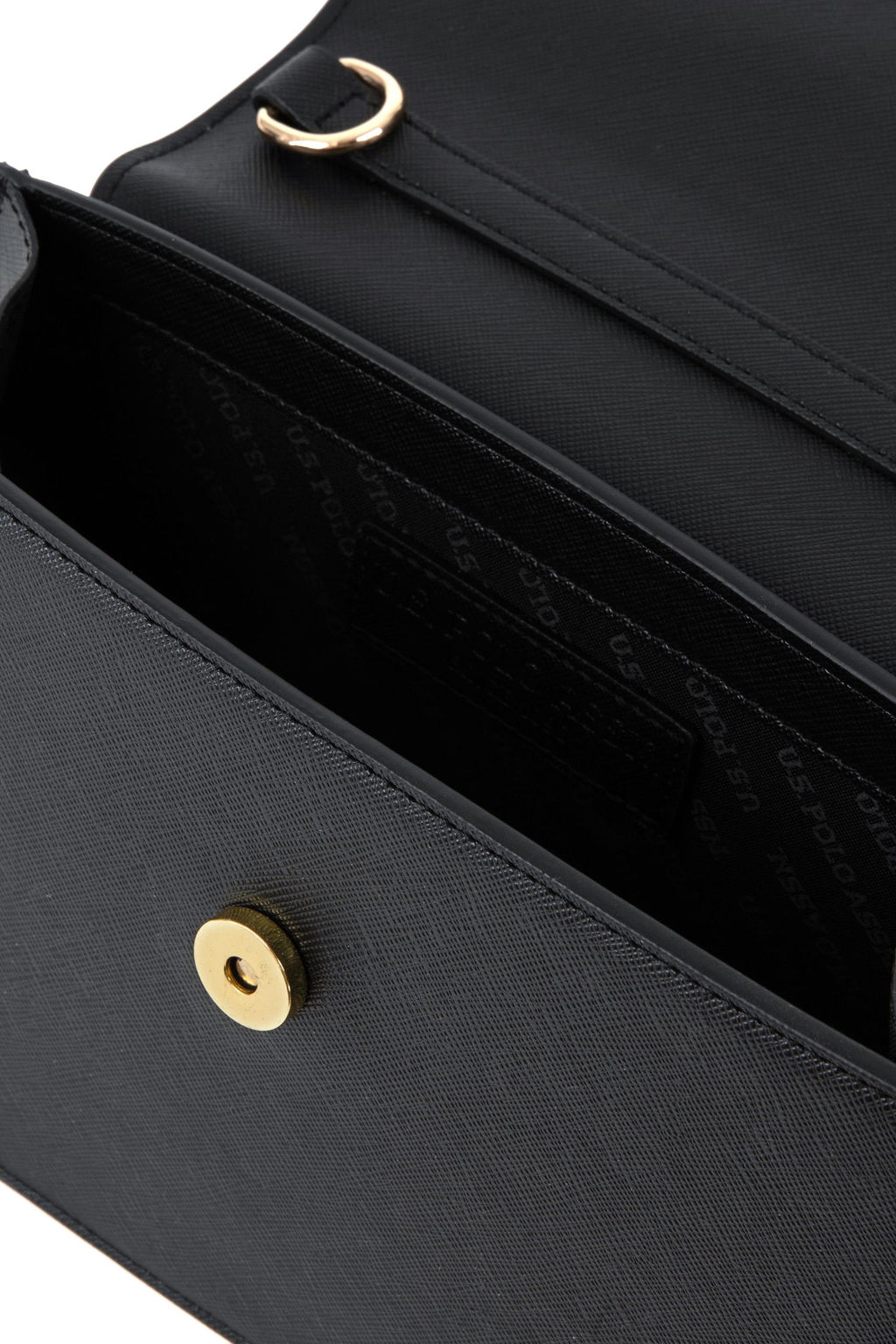 Женская черная сумка через плечо Неожиданная скидка в корзине - U.s. polo assn фото 7