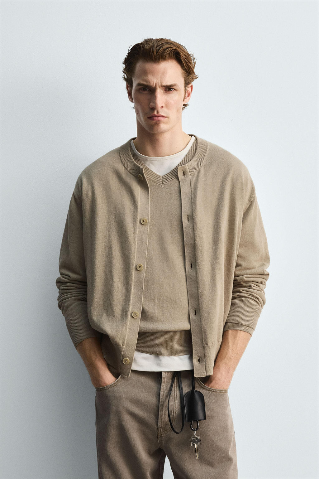 COTTON-RAMIE CARDIGAN - Zara фото 2