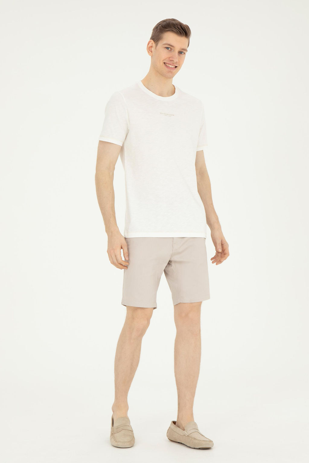 Мужские шорты из каменной ткани - U.s. polo assn фото 3