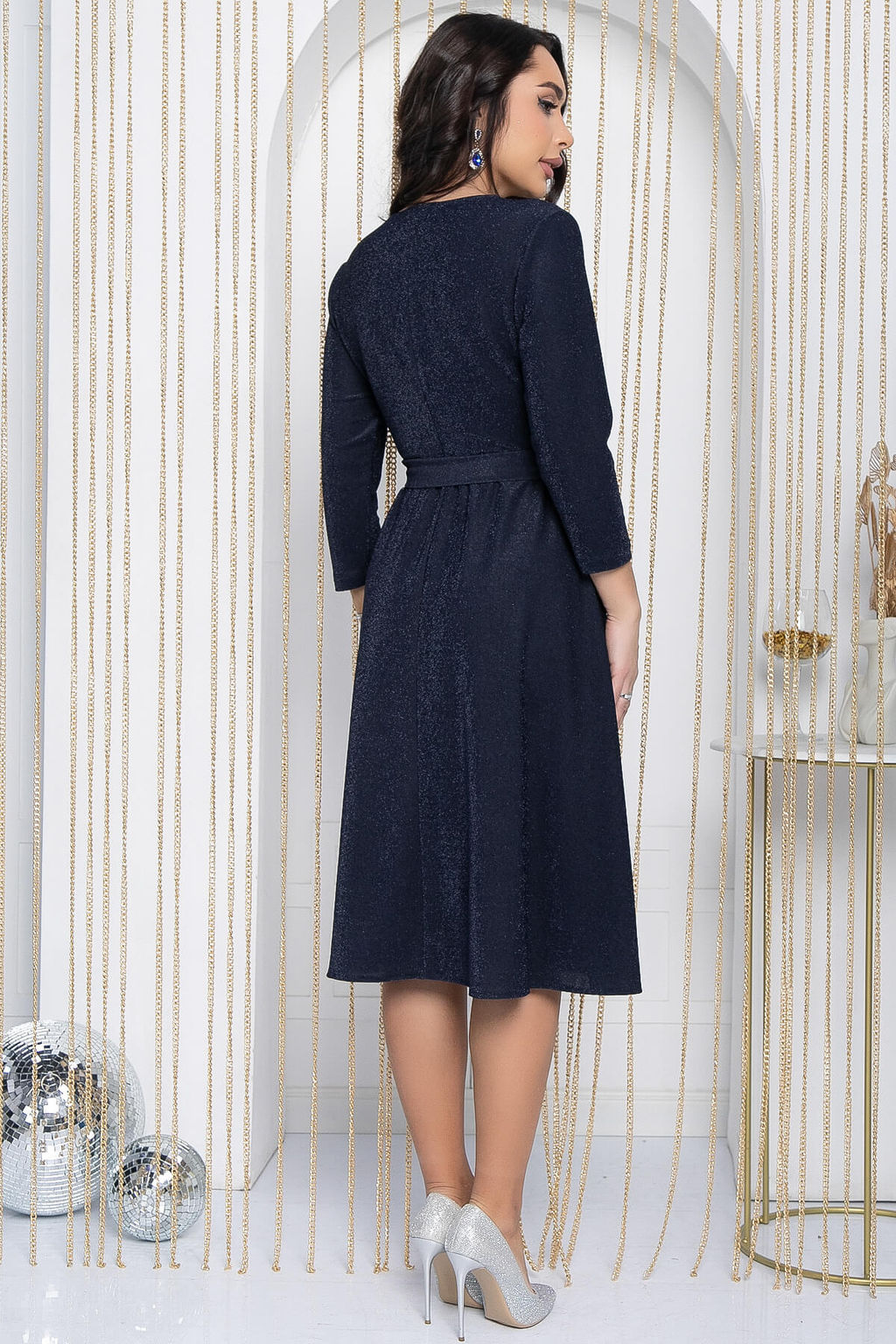 Платье Та самая (темно-синее) П12112 - Lt collection фото 2