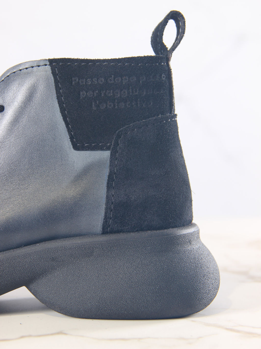 Ботинки EDART 305.927 bl. Вакса черная+черная замша/байка - Ed'art фото 11