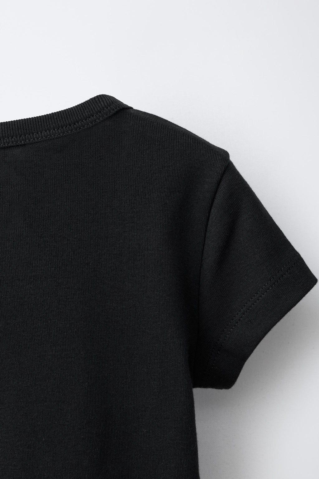 CAMISETA ESTAMPADA TEXTO / Negro - Zara фото 5